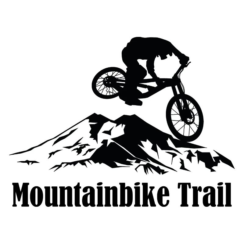 Sentier de vélo de montagne