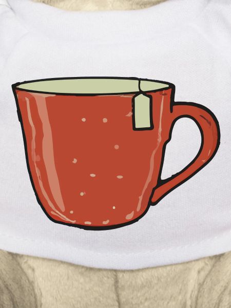 Tee Tasse Teetrinker Geschenkidee