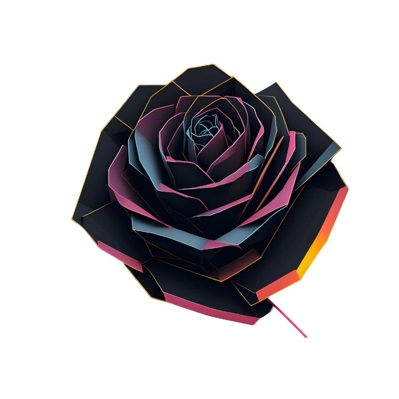 Abstract Rose