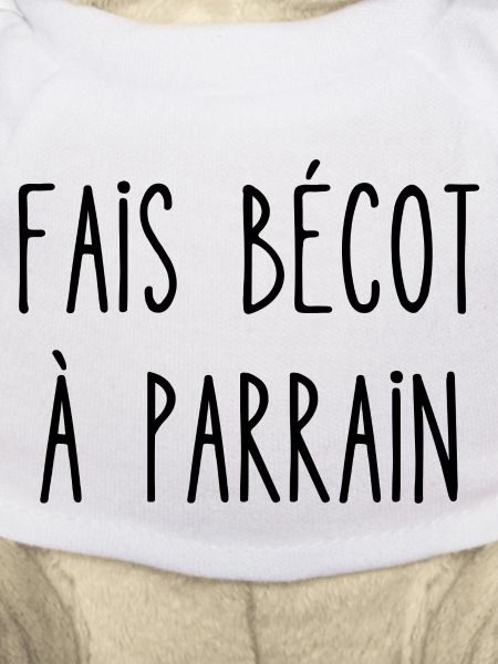 fais bécot à parrain