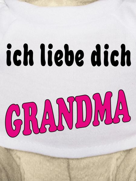 ich liebe dich GRANDMA