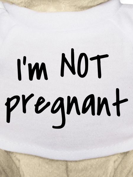 Je ne suis pas enceinte