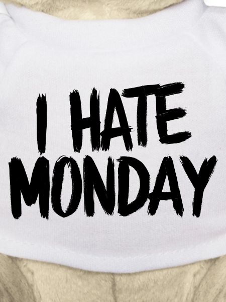 I Hate Monday Divertente Funny