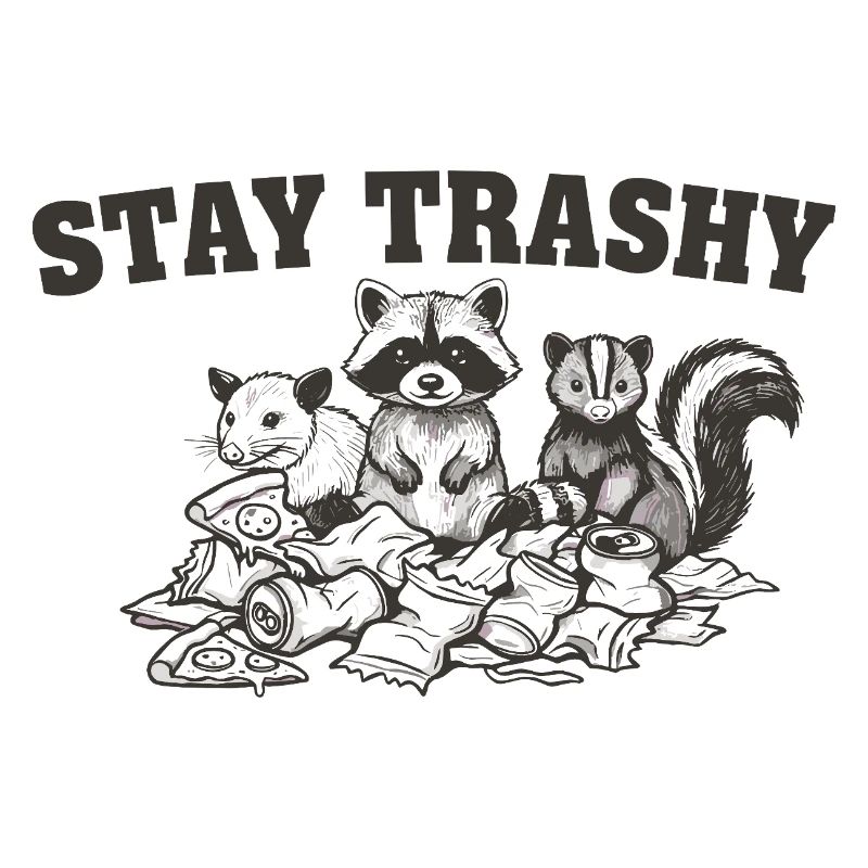 Reste Raton laveur Opossum Skunk