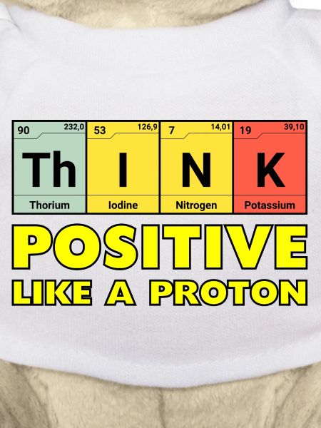 Think positively, like a proton
