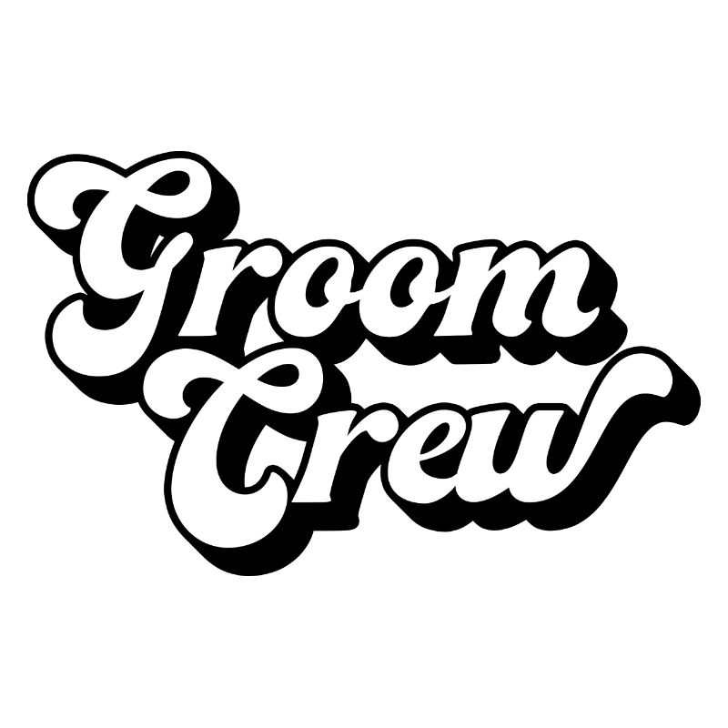 Groom Crew Squad Bachelor Party Men Matching Group