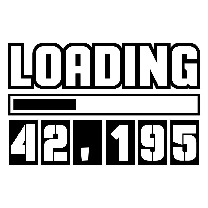 Loading 42,195 Marathon