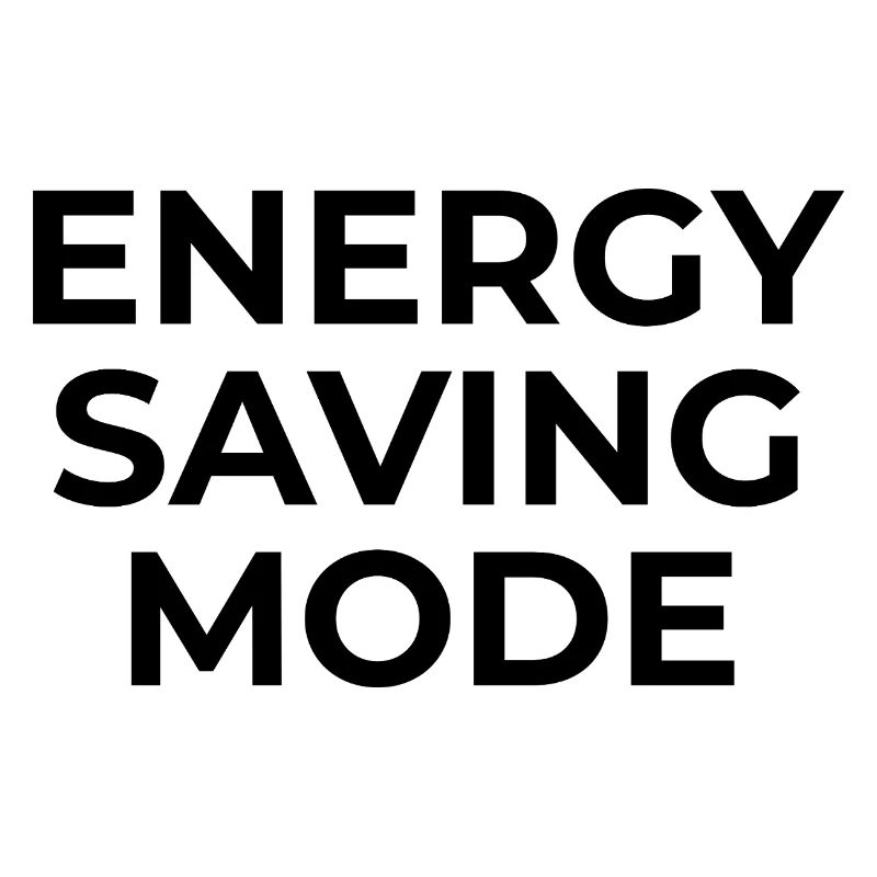 ENERGY SAVING MODE – Minimal Unisex Sweatshirt