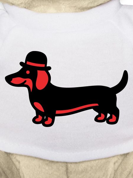 Cool Dachshund Hat Gentleman