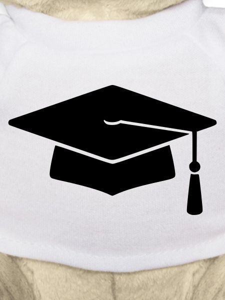 Graduation Silhouette Doctoral Hat