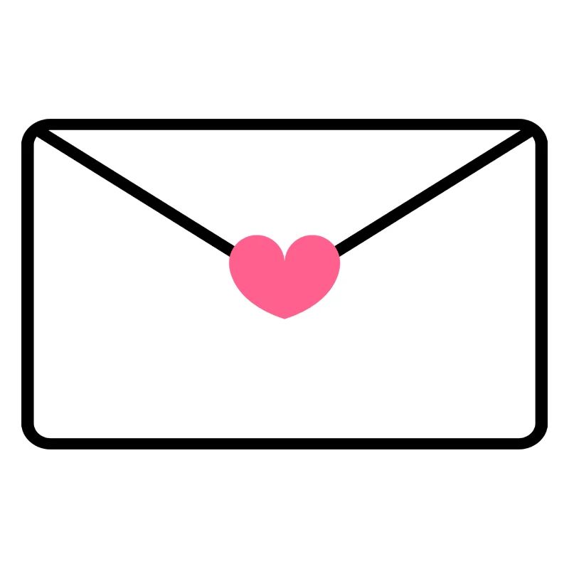 Envelope With Heart