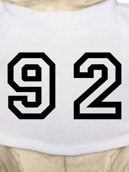 Number - 92 - Ninety Two