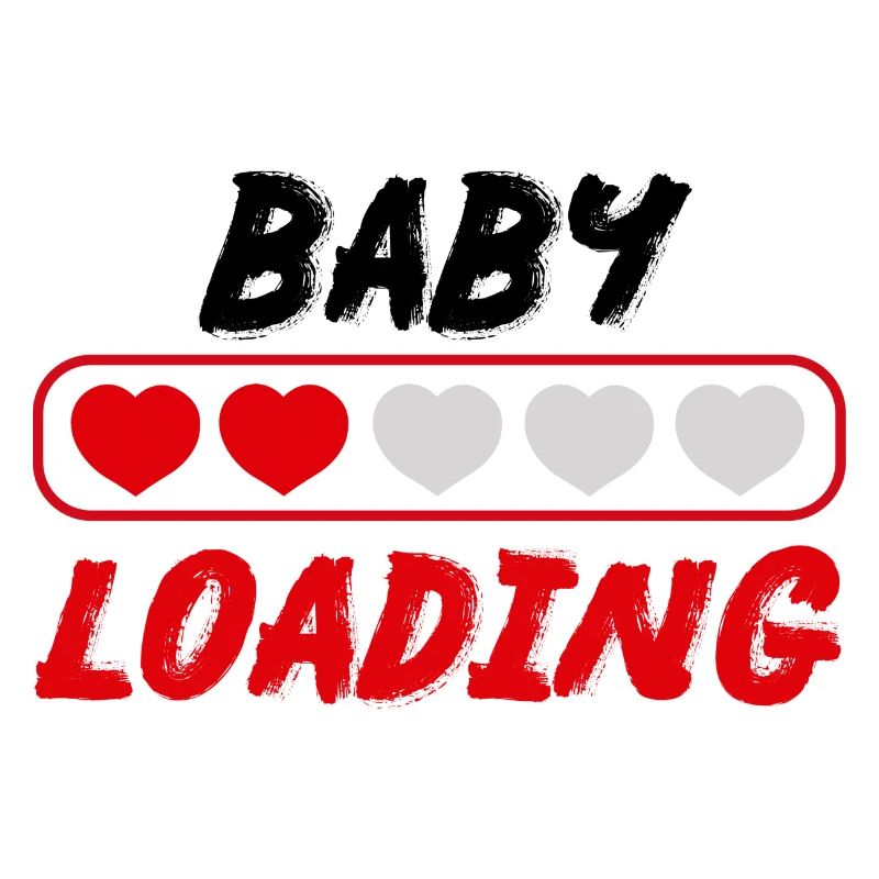baby loading funny heart loading bar