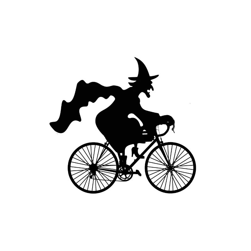 Sorcière à vélo