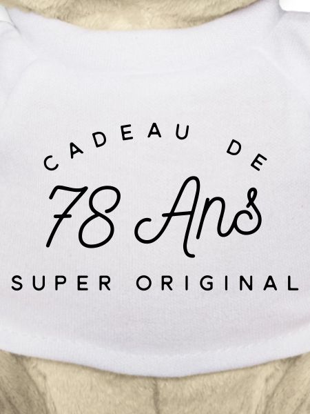 Cadeau 78 ans 