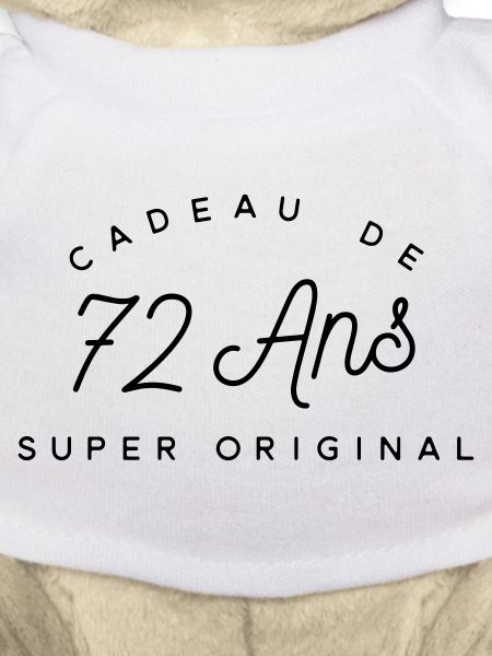 Cadeau 72 ans 