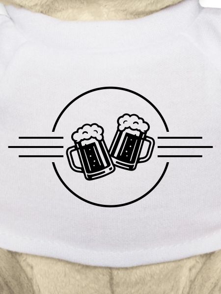 Bier Anstoßen Bierkrug