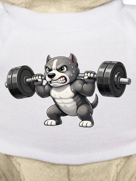 Pitbull Gewichtheber Bodybuilder Powerlifting Gym