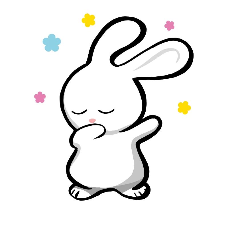 Dabbing Bunny