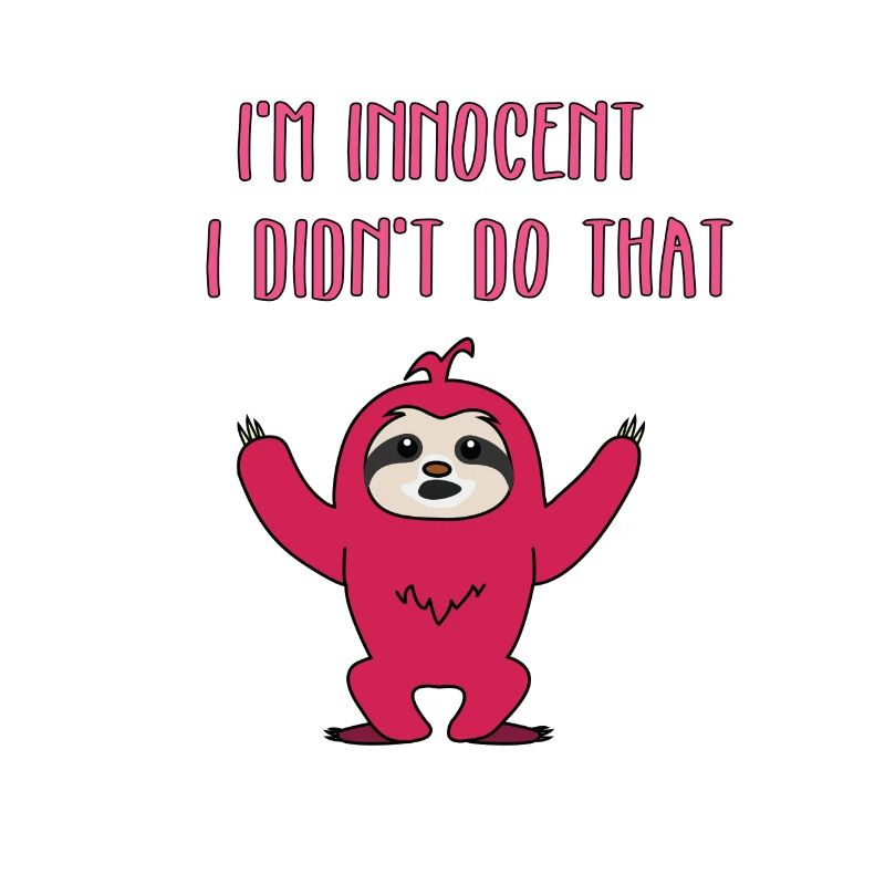 Funny, Lazy But Cute Tshirt Design I didn't do