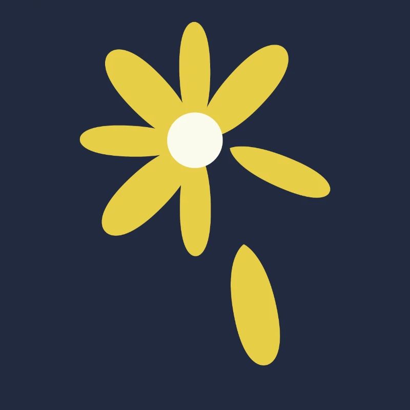 Blume Gerbera Arnika Geschenkidee comic Nelke