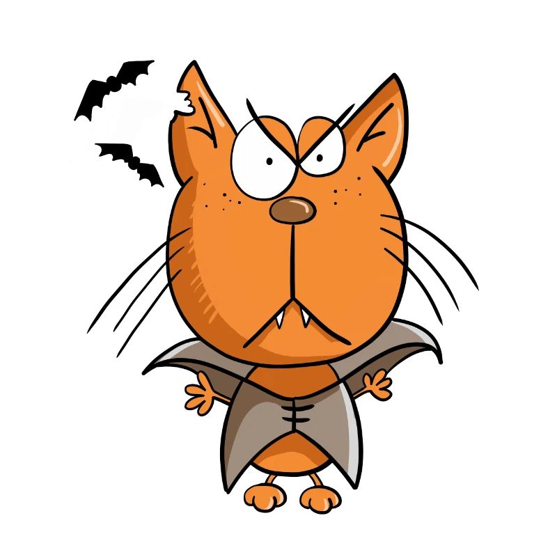 Vampire Cat I Halloween