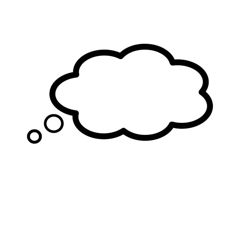thought bubble