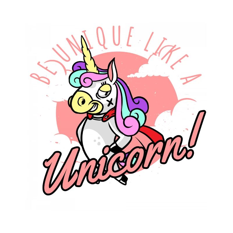 Sei einzigartig wie ein Einhorn