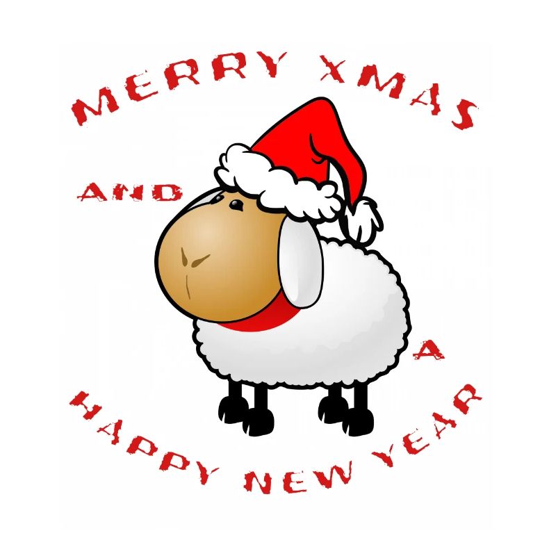 Weihnachten Schaf Schäfchen