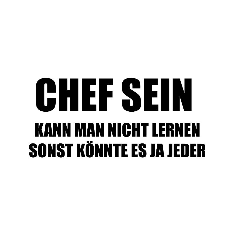 Chef Chefin sein Geschenkidee