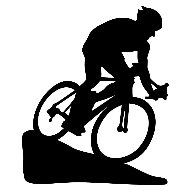Radfahrer, biker, radfahren, mountainbiker