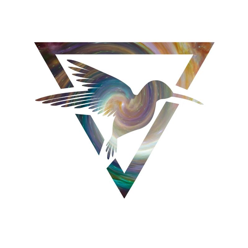 Colibri dans le triangle de l'univers