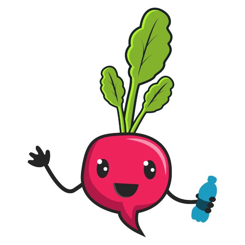 Beetroot with water , Rotebete