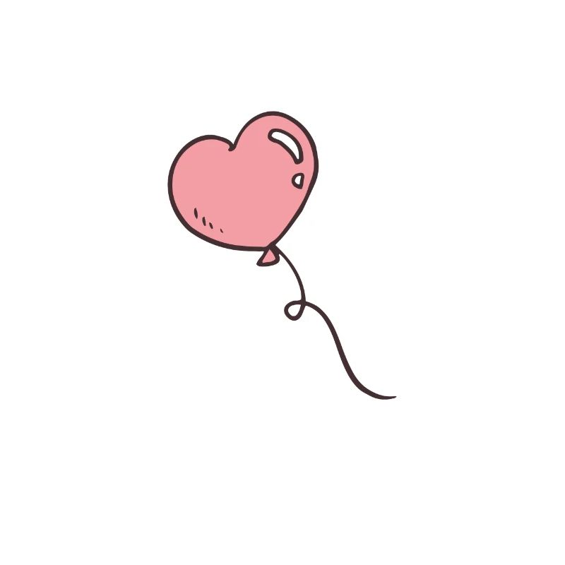 herz luftballon