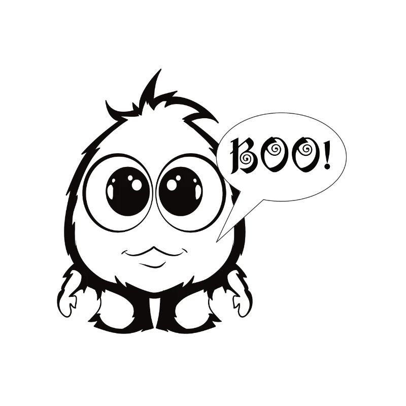 petit monstre mignon