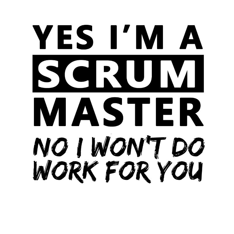 Scrum Master Gift Certified Scrum Master