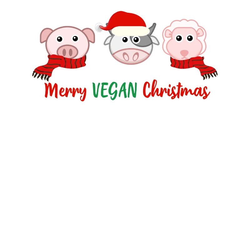 Frohe vegane Weihnachten
