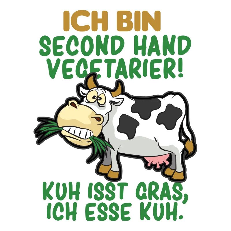 SECOND HAND VEGETARIER FLEISCHESSER HUMOR
