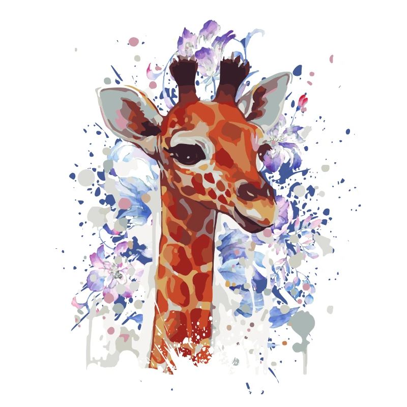 Giraffe - Giraffe Baby - Cool Giraffe