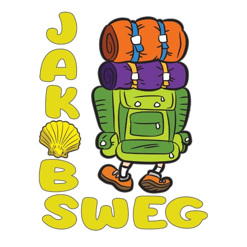 JAKOBSWEG hiker pilgrim trip pilgrim shell