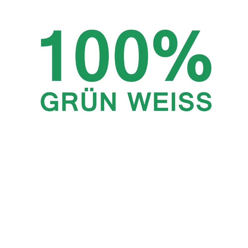 100 POUR CENT VERT BLANC