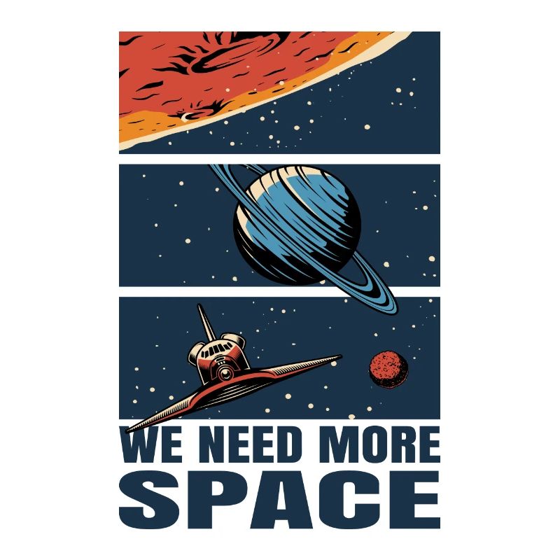 Space Shuttle Mars Weltall Raumfahrt Fun Geschenk