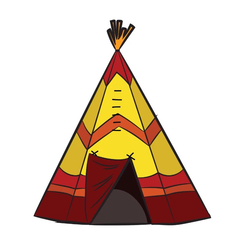TEEPEE Indienne tente