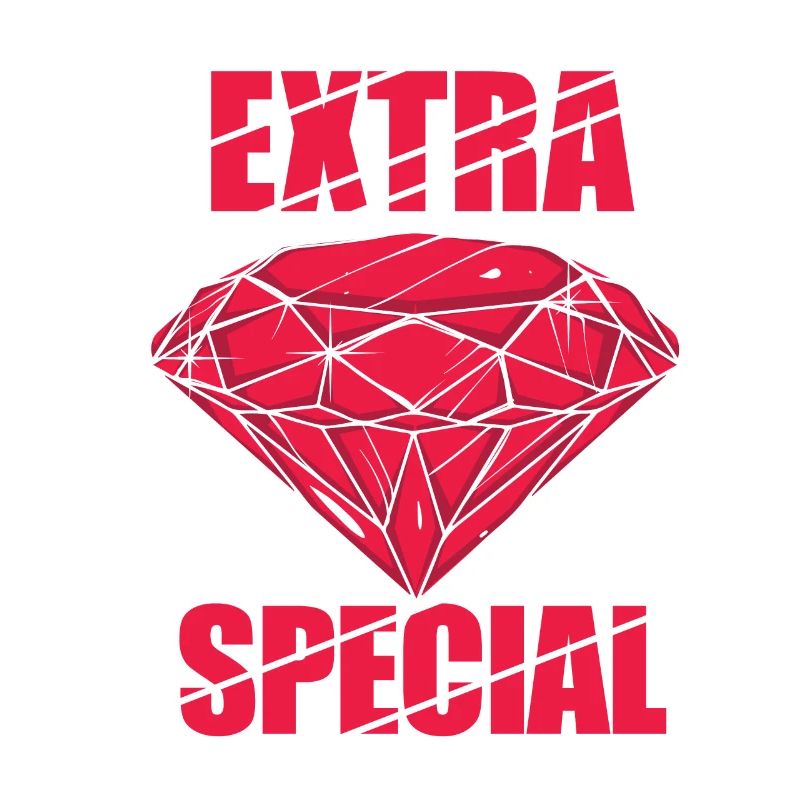 Stone - Extra Special Red Gem - Bijouterie