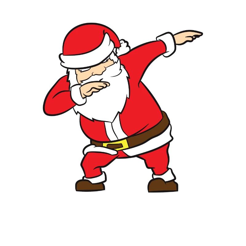 Weihnachten Weihnachtsmann Dabbender
