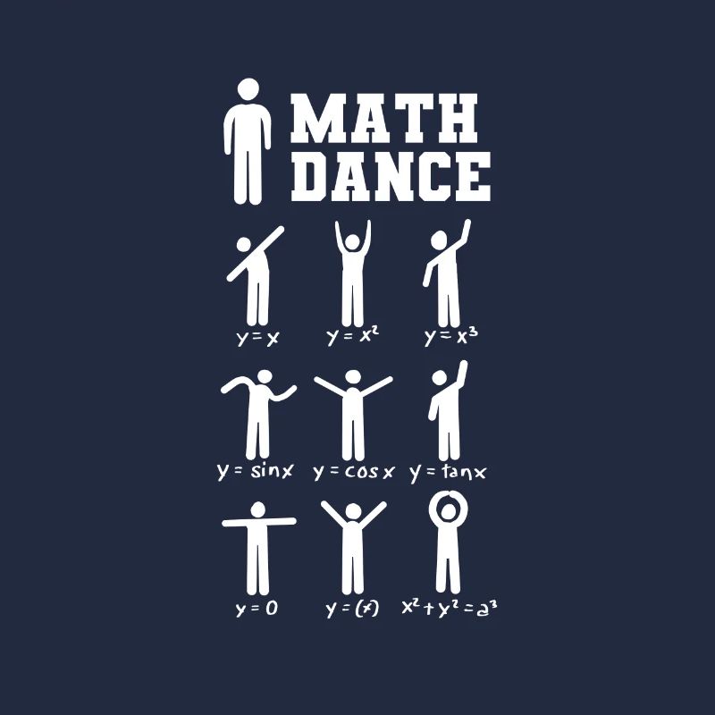 Math dance math teacher gift