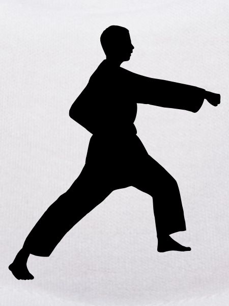 Punsch Karate oder Teakwondo Punsch