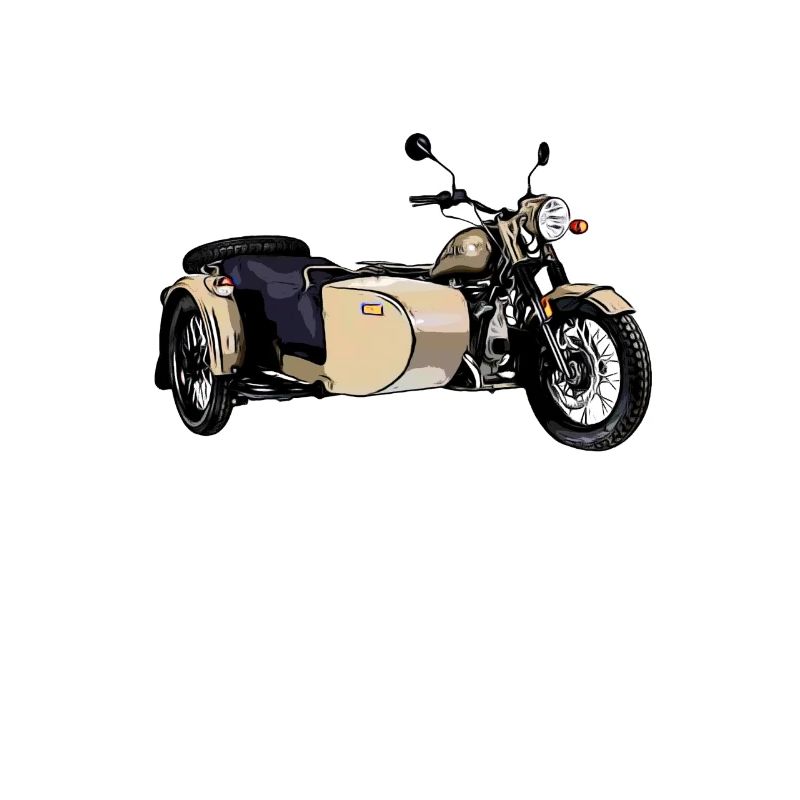 Ural Motorcycle Moped Soviet Team Gift Idea