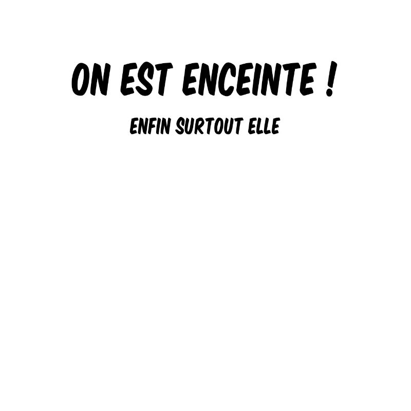 Annonce grossesse originale - On est enceinte