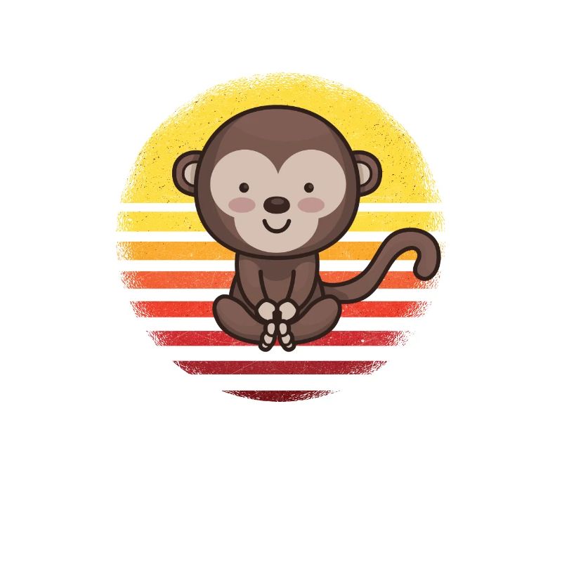 Süßes Äffchen Affe